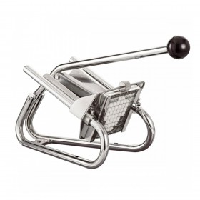 Резачка за пържени картофи - Хром + нож 10мм Резачка за пържени картофи - Хром + нож 10мм